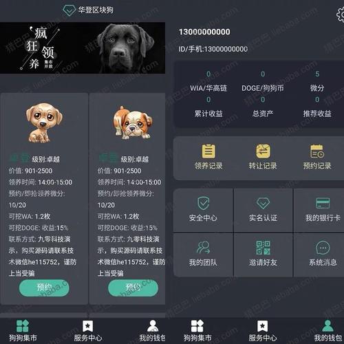 【图】区块狗app定制开发十二生肖养成类游戏系统开发-广州白云网站
